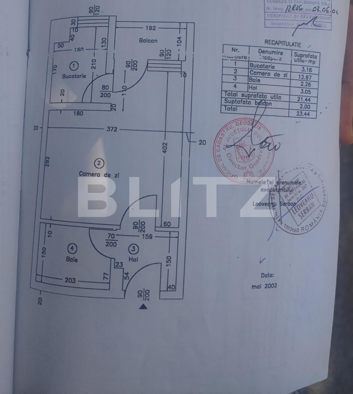 Garsoniera , bloc din 1980, zona Metal Lemn - Lapus