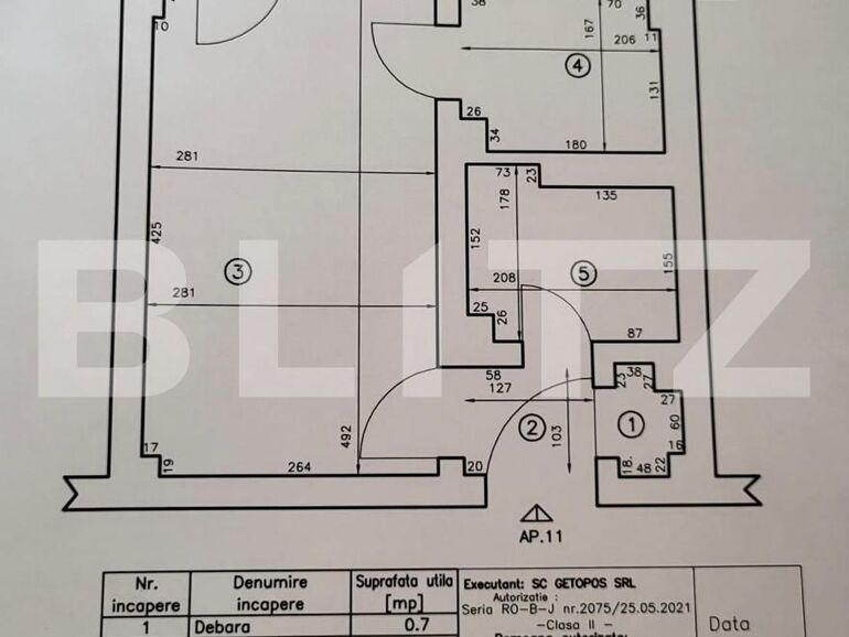 Garsonieră de vânzare Ultracentral - 122446AV | BLITZ Craiova | Poza1