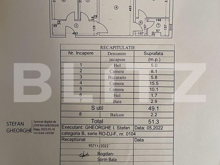 Apartament de vânzare 3 camere Craiovita Noua - 123449AV | BLITZ Craiova | Poza1