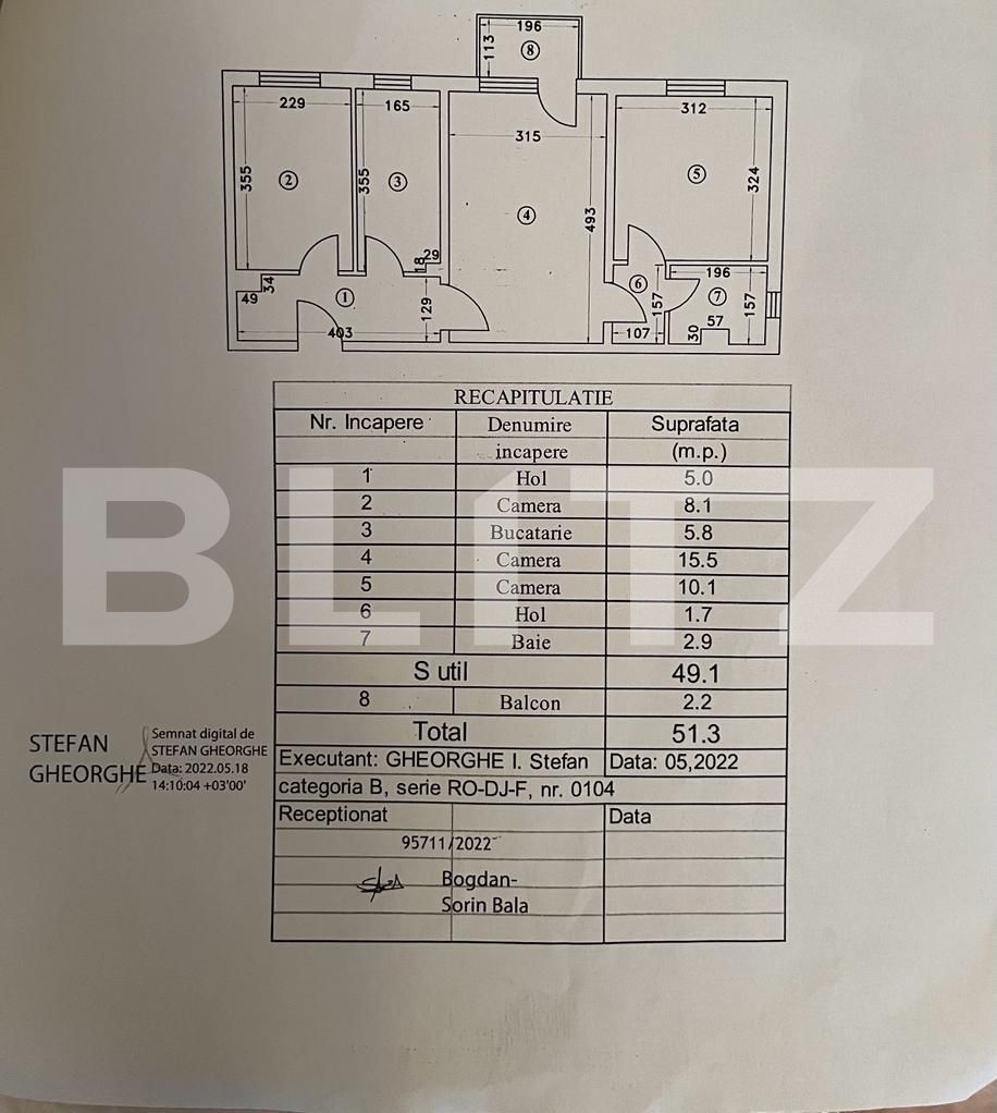 Apartament de vânzare 3 camere Craiovita Noua - 123449AV | BLITZ Craiova | Poza1