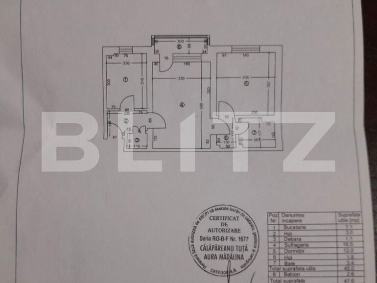 Apartament de vânzare 2 camere Brazda lui Novac - 123574AV | BLITZ Craiova | Poza1