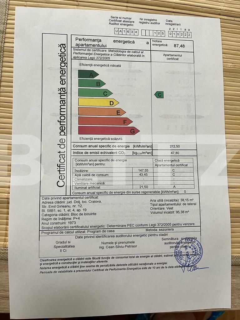 Apartament de vânzare 2 camere Craiovita Noua - 124337AV | BLITZ Craiova | Poza2