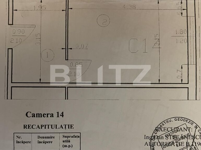 Garsonieră de vânzare Sarari - 124346AV | BLITZ Craiova | Poza1