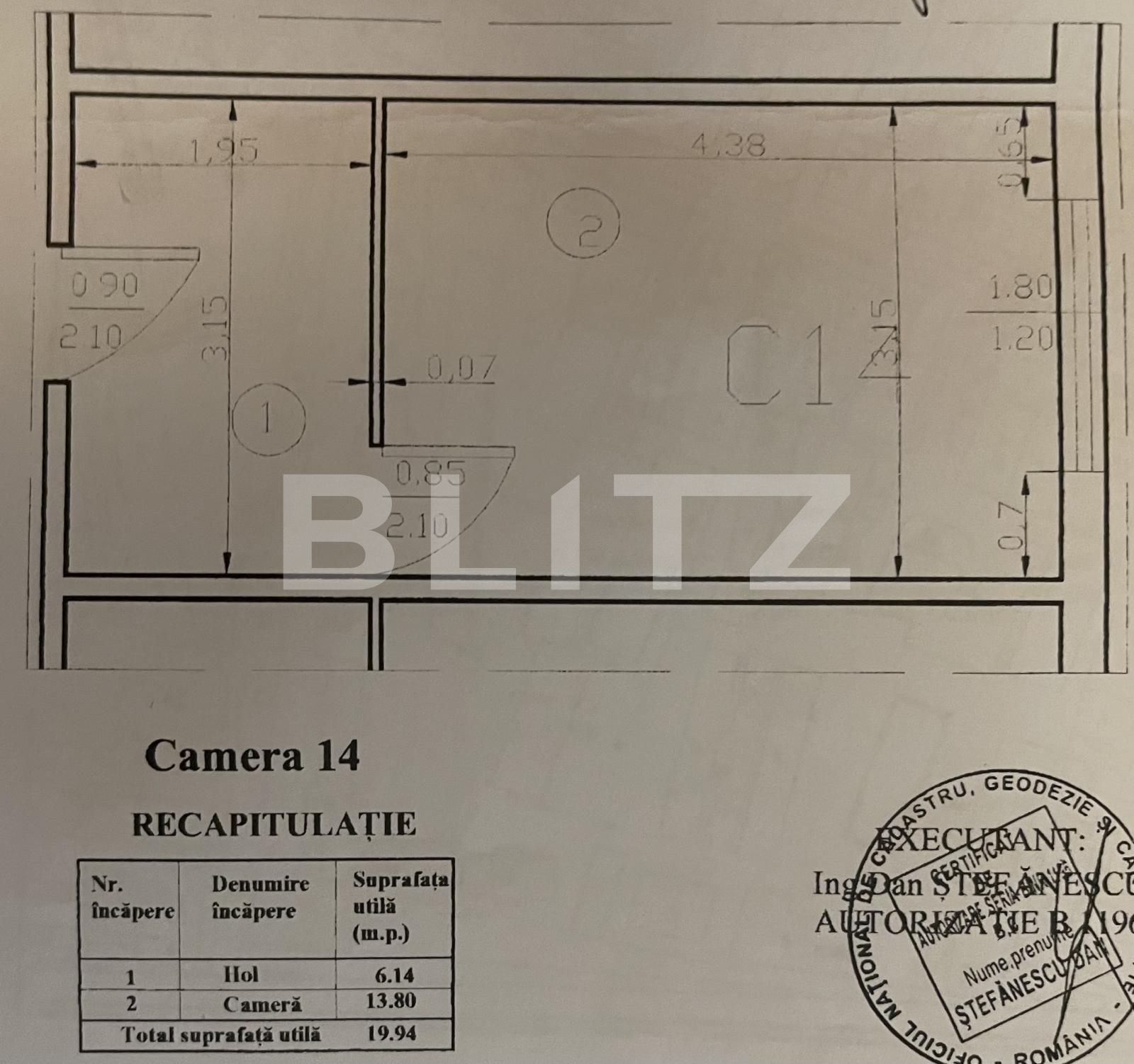 Camera de camin transformata in garsoniera, Valea Rosie