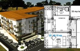Apartament 2 camere,  55 mp, etaj intermediar,  zona Ford! Pret cu Tva inclus!