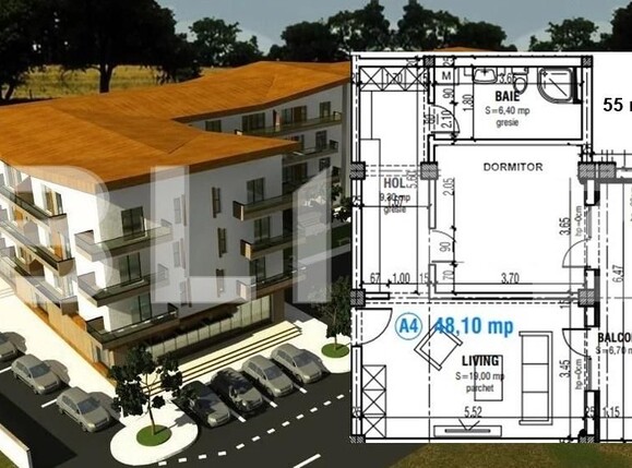 Apartament de vânzare 2 camere Sud-Est - 124723AV | BLITZ Craiova | Poza1
