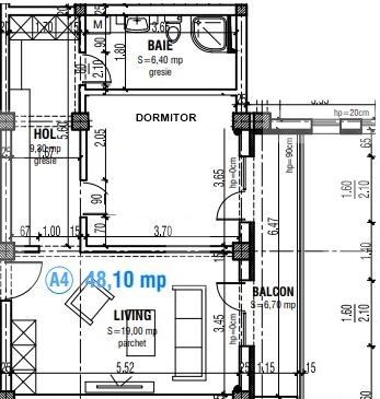 Apartament de vânzare 2 camere Sud-Est - 124723AV | BLITZ Craiova | Poza1