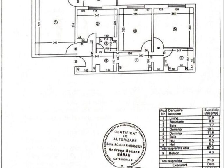 Apartament de vânzare 3 camere Sarari - 124957AV | BLITZ Craiova | Poza1