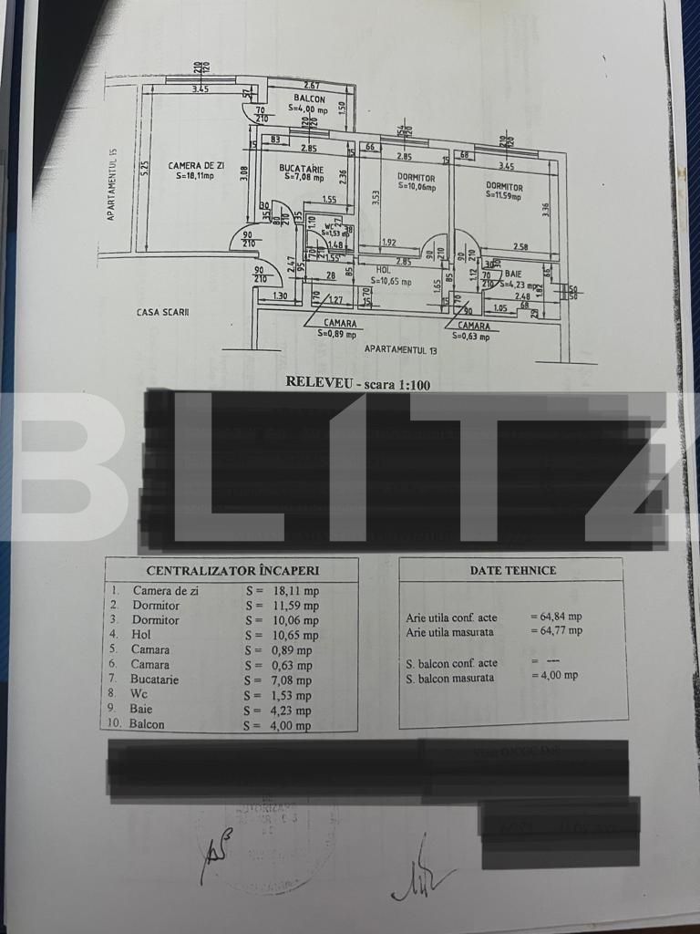 Apartament de vânzare 3 camere Lapus Arges - 125671AV | BLITZ Craiova | Poza1