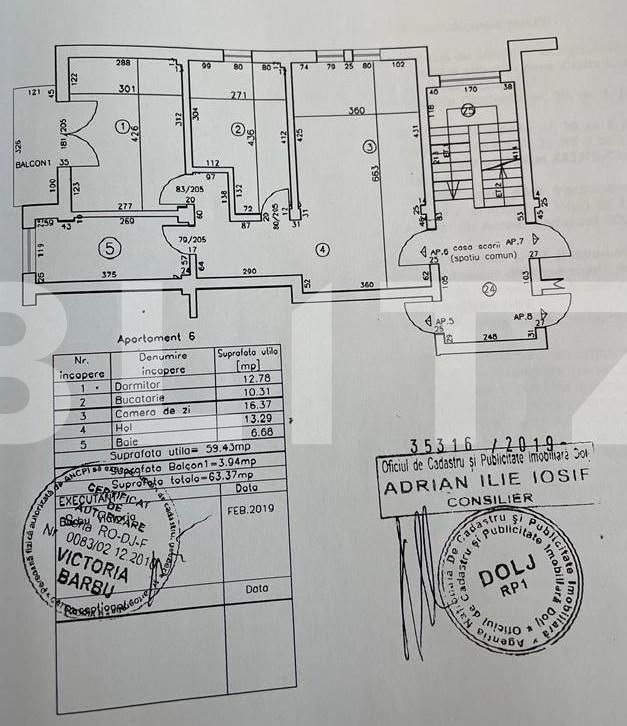 Apartament de vânzare 2 camere 1 Mai - 126351AV | BLITZ Craiova | Poza1
