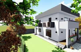 Casa P+E 135 mp, pe un teren de 385mp, la rosu in Simnicul de Jos