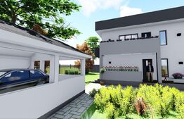 Casa P+E 135 mp, pe un teren de 385mp, la rosu in Simnicul de Jos