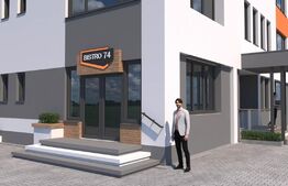 Cladire comerciala, 1300 mp suprafață utila, teren 500 mp, zona Fan Courier