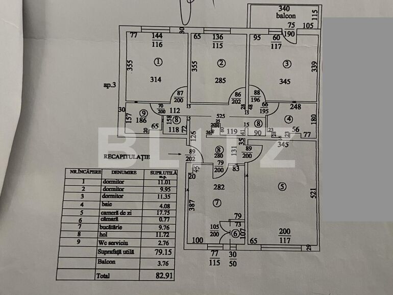 Apartament de vânzare 4 camere Craiovita Noua - 128858AV | BLITZ Craiova | Poza1