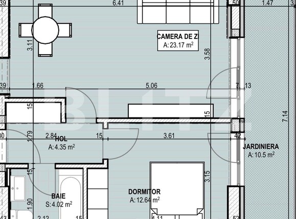 Apartament de vânzare 2 camere Brazda lui Novac - 128882AV | BLITZ Craiova | Poza5