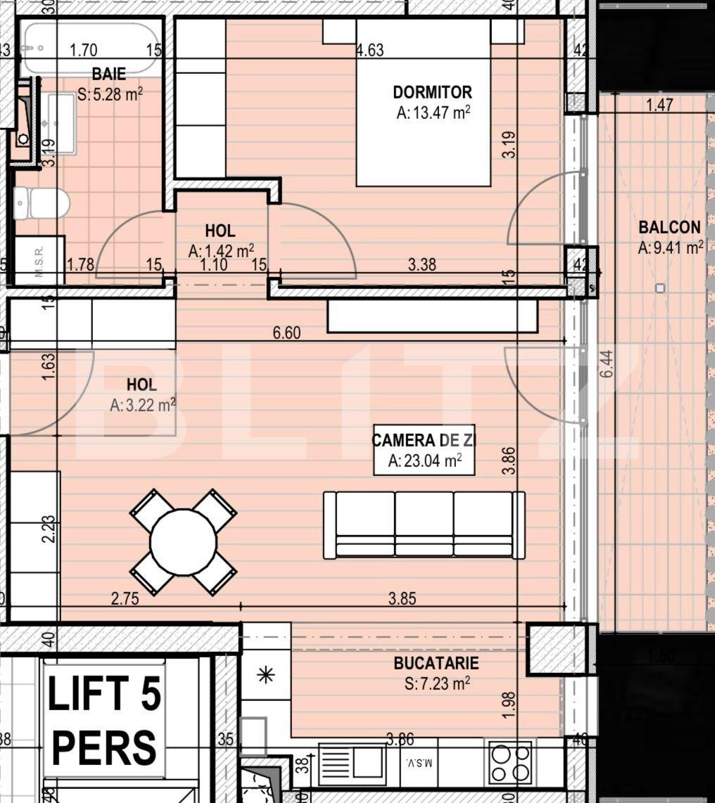 Apartament de vânzare 2 camere Brazda lui Novac - 128917AV | BLITZ Craiova | Poza3