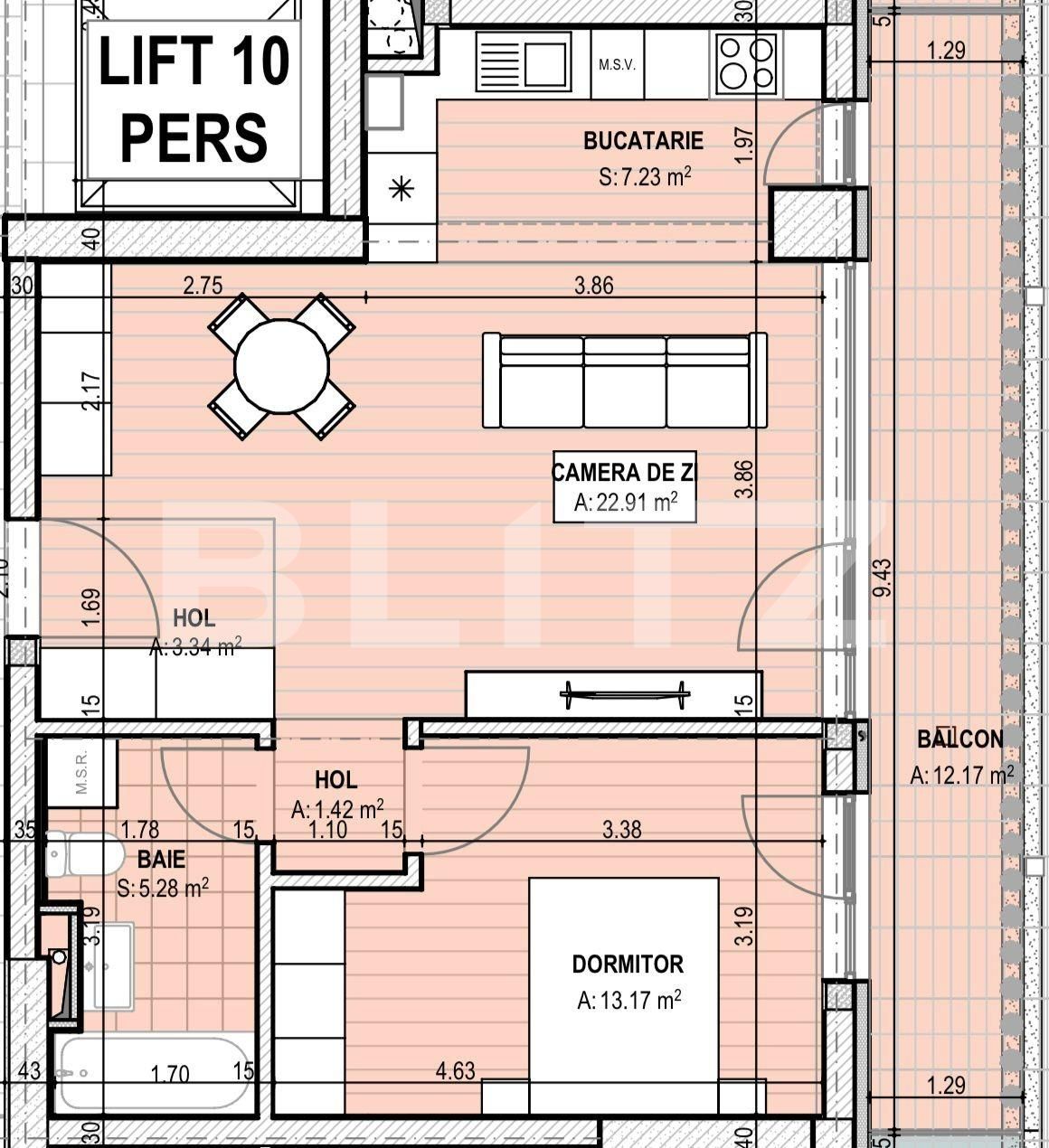 Apartament de vânzare 2 camere Brazda lui Novac - 128934AV | BLITZ Craiova | Poza2