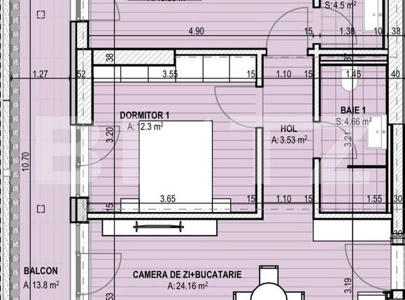 Apartament de vânzare 3 camere Brazda lui Novac - 128937AV | BLITZ Craiova | Poza2