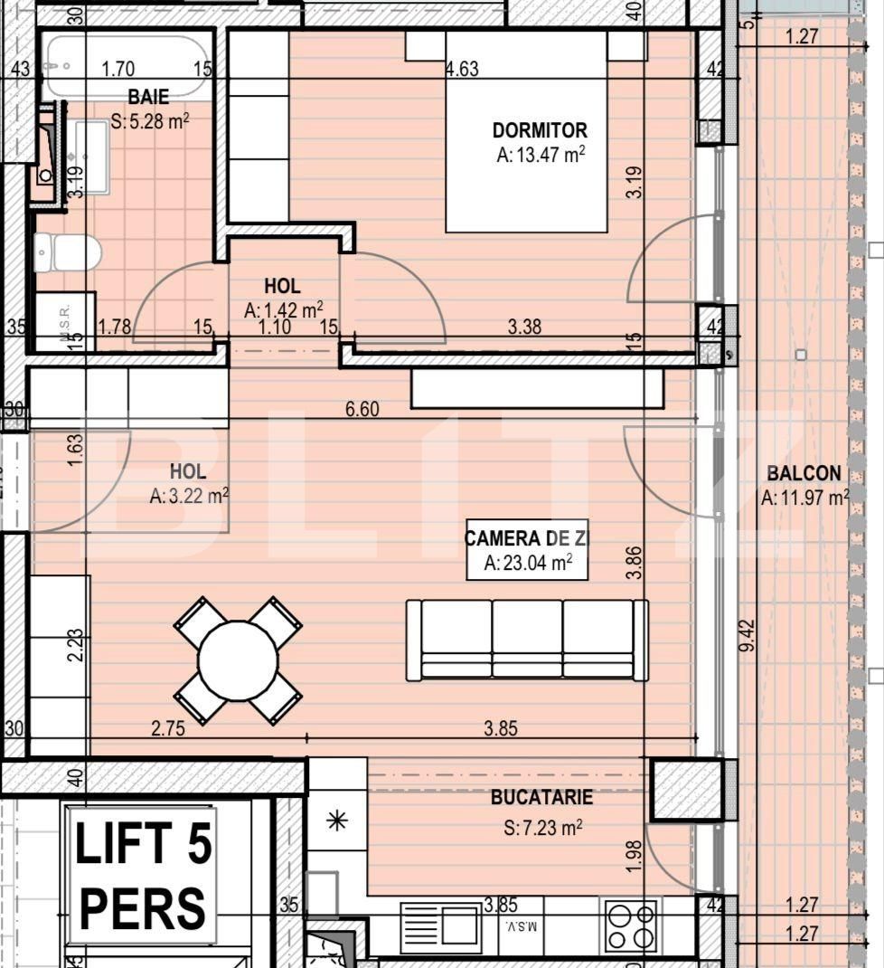 Apartament de vânzare 2 camere Brazda lui Novac - 128947AV | BLITZ Craiova | Poza2