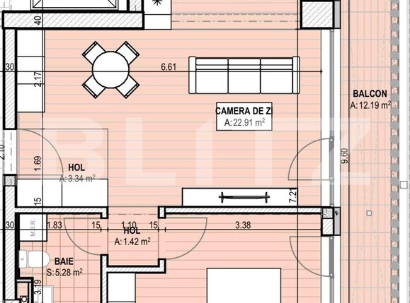 Apartament de vânzare 2 camere Brazda lui Novac - 128960AV | BLITZ Craiova | Poza7