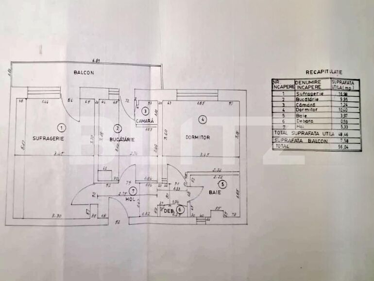Apartament de vânzare 2 camere 1 Mai - 128976AV | BLITZ Craiova | Poza1