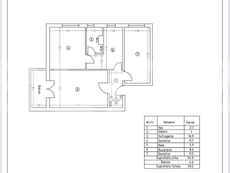 Apartament de vânzare 3 camere Calea Severinului - 129071AV | BLITZ Craiova | Poza1