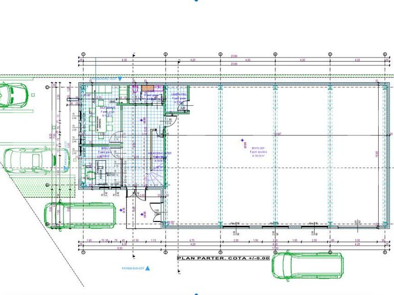 Spațiu industrial de vânzare Vest - 129596SVI | BLITZ Craiova | Poza1