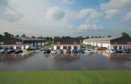 Hale noi pe parter sau P + 1, 1.755 mp utili, teren 4.000 mp, zona industrială Ghercești