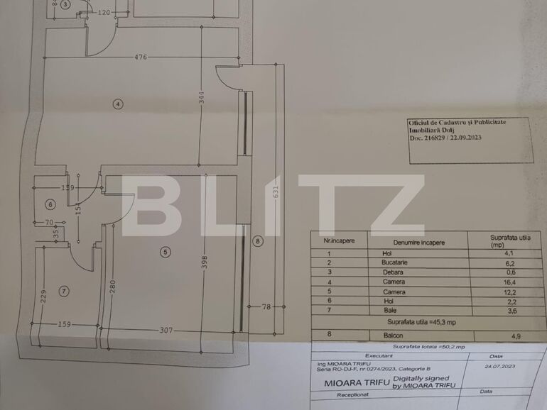 Apartament de vânzare 2 camere Ultracentral - 130499AV | BLITZ Craiova | Poza1