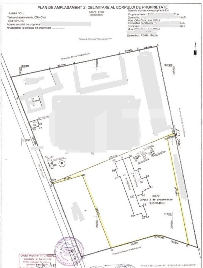 Spațiu industrial de vânzare Cernele - 130548SVI | BLITZ Craiova | Poza1