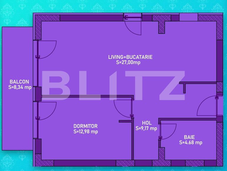 Apartament de vânzare 2 camere Cornitoiu - 130628AV | BLITZ Craiova | Poza1