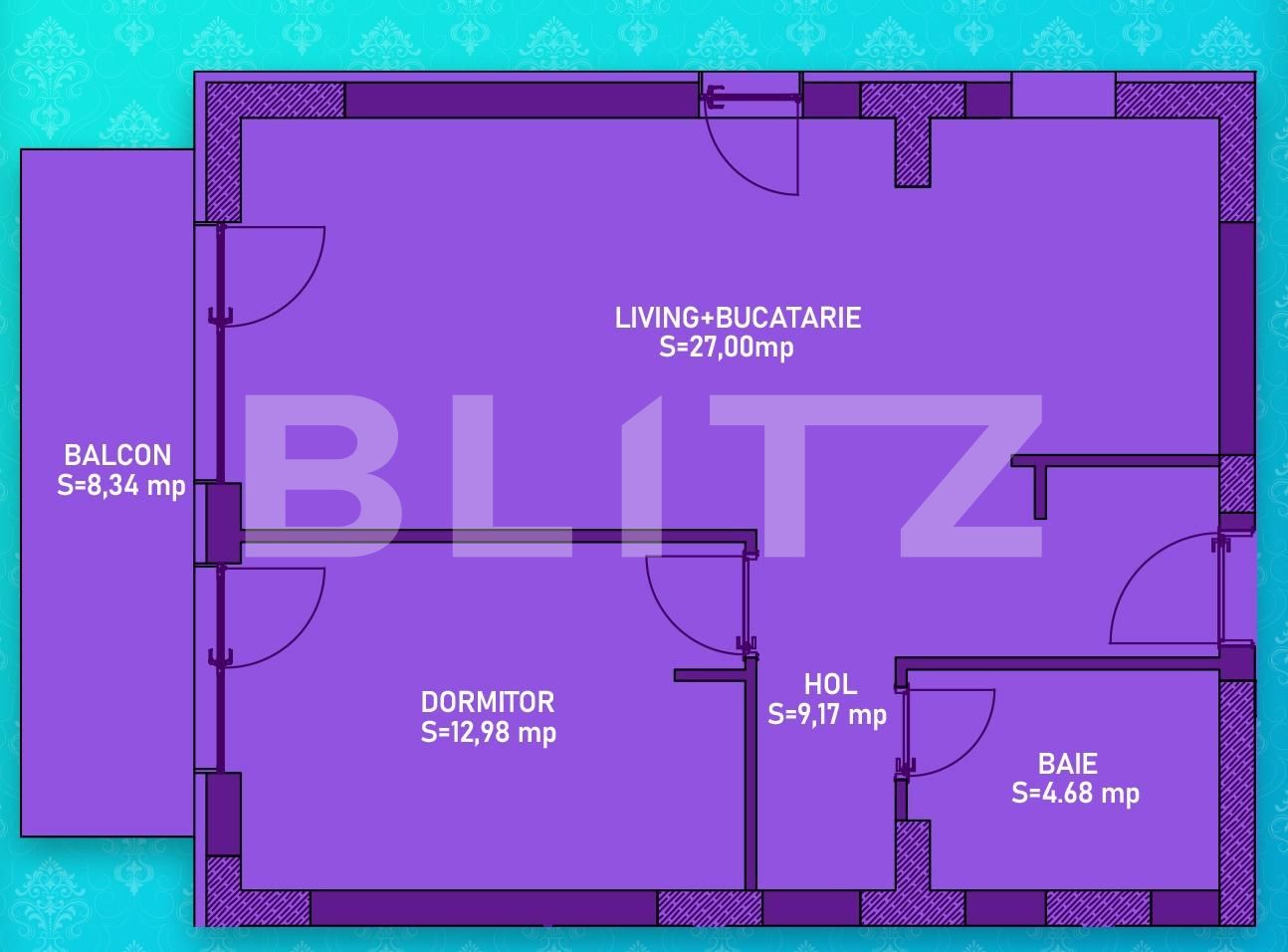 Apartament de vânzare 2 camere Cornitoiu - 130628AV | BLITZ Craiova | Poza1