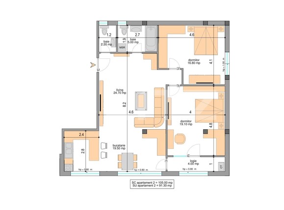 Apartament de vânzare 3 camere Central - 130669AV | BLITZ Craiova | Poza1