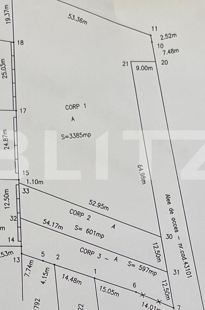 Teren de vânzare Albesti - 130979TV | BLITZ Craiova | Poza1