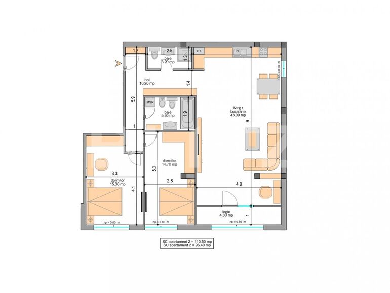 Apartament de vânzare 3 camere Central - 131219AV | BLITZ Craiova | Poza1