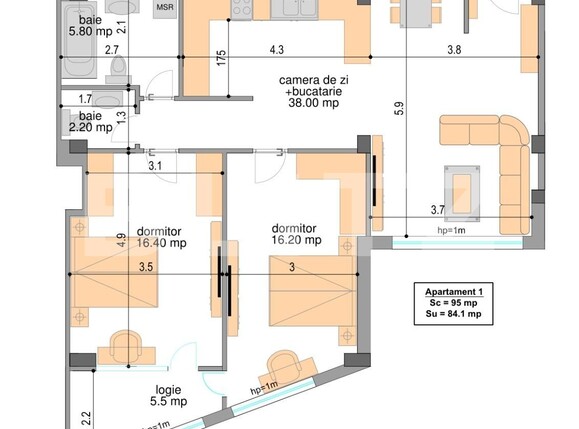 Apartament de vânzare 3 camere Central - 131462AV | BLITZ Craiova | Poza1