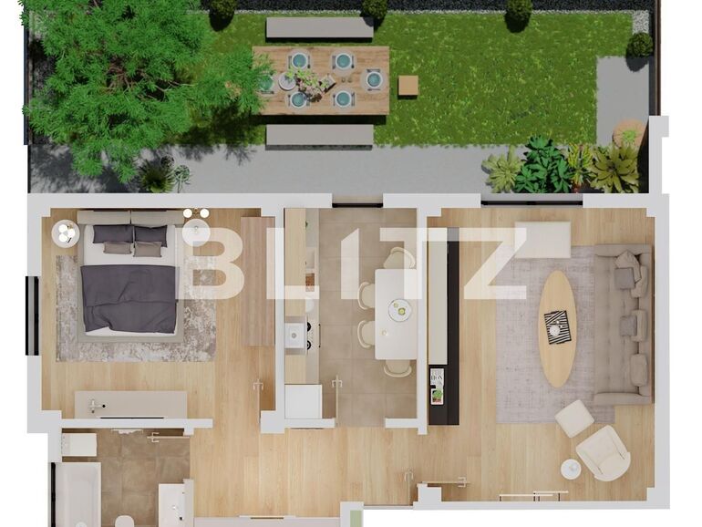 Apartament de vânzare 2 camere Veteranilor - 131690AV | BLITZ Craiova | Poza1