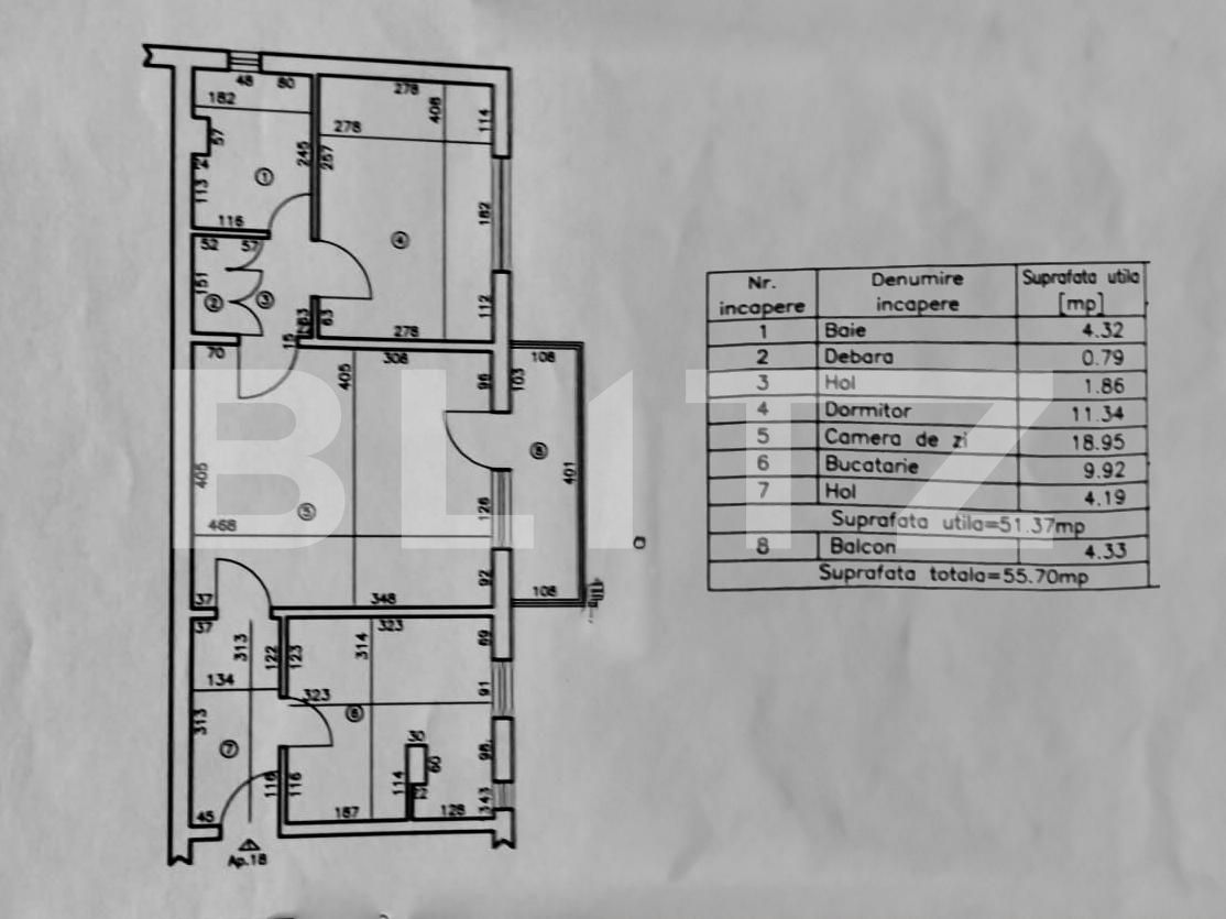 Apartament de vânzare 2 camere Craiovita Noua - 132803AV | BLITZ Craiova | Poza1