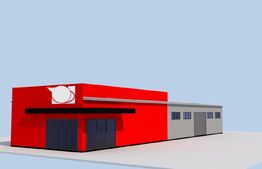 Teren intravilan 900 mp, cu proiect hala, Carcea/Metro