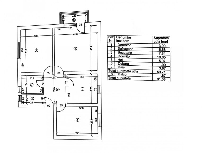 Apartament de vânzare 3 camere Bariera Valcii - 133410AV | BLITZ Craiova | Poza1