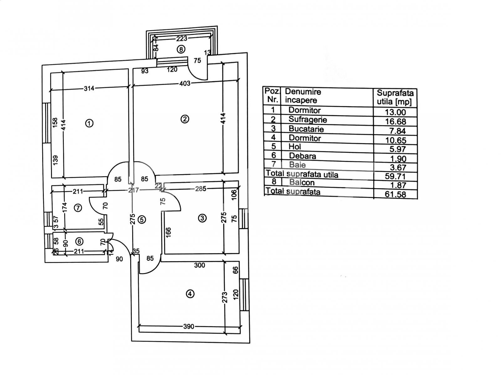 Apartament de vânzare 3 camere Bariera Valcii - 133410AV | BLITZ Craiova | Poza1