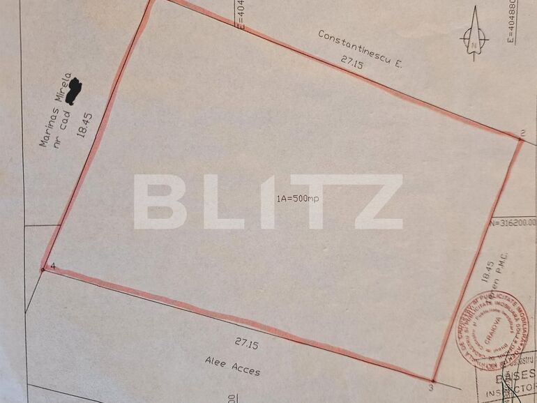 Teren de vânzare Exterior  Nord - 133484TV | BLITZ Craiova | Poza1
