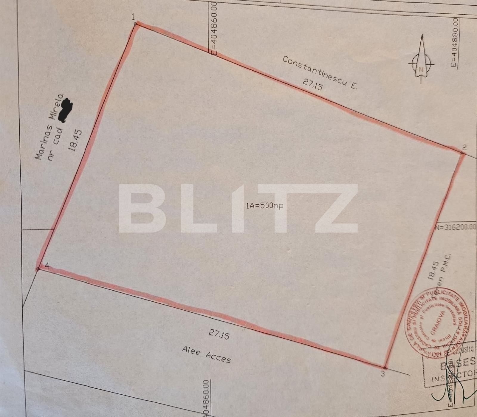 Teren de vânzare Exterior  Nord - 133484TV | BLITZ Craiova | Poza1