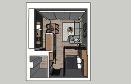 Garsoniera in bloc nou,37mp, incalzire in pardoseala, President Residence