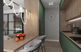 Garsoniera in bloc nou,37mp, incalzire in pardoseala, President Residence