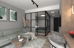 Garsoniera in bloc nou,37mp, incalzire in pardoseala, President Residence