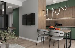 Garsoniera in bloc nou,37mp, incalzire in pardoseala, President Residence