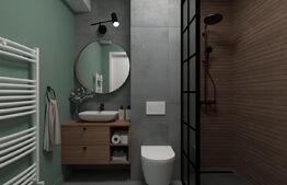 Garsoniera in bloc nou,37mp, incalzire in pardoseala, President Residence