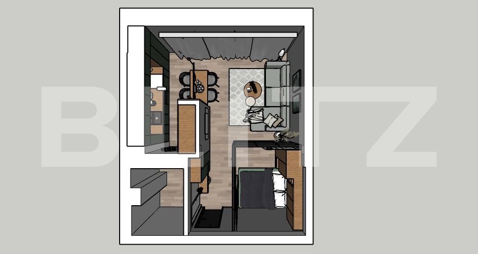 Garsonieră de închiriat Calea Bucuresti - 133496AI | BLITZ Craiova | Poza8