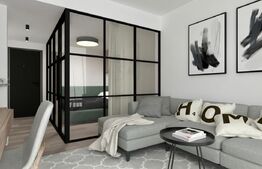 Garsoniera in bloc nou,37mp, incalzire in pardoseala, President Residence